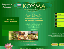 Tablet Screenshot of koyma.de